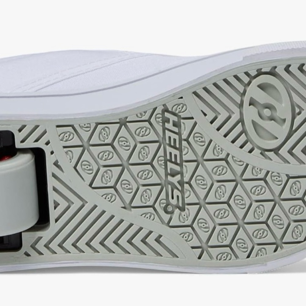 Heelys Unisex-Child J3t Wheeled Heel Shoe - White - Picture 3 of 7